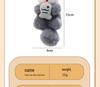 Cute Cartoon Sea Otter Plush Keychain Pendant Doll Charm - Couple Gift