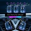 Ambientador de ar do carro auto criativo mini robô clipe de ventilação parfum aromatizante saída aromaterapia interior automotivo