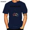 Icehouse Man Of Colours Banda de Rock Nueva Camiseta Negra Blanca para Hombre Talla S2XL Harajuku Tops Moda Camiseta Clásica