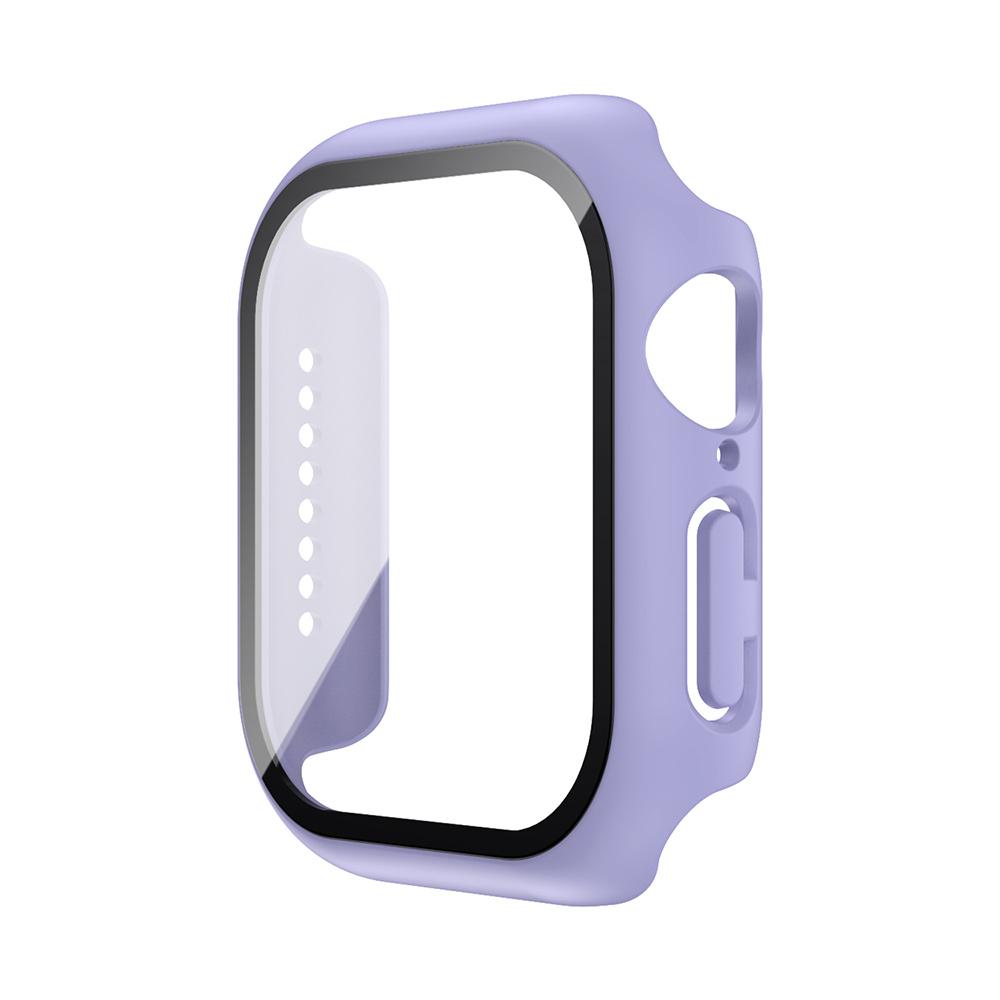 Tempered Glass+Case For Watch 38mm 40mm 41mm 42mm 44mm 45mm 46mm Screen Protector Protective Cover iWatch 10 8 7 9 6 SE 5