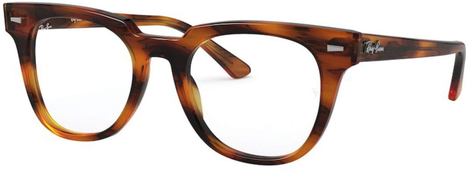 

[Ray-Ban] Glasses 0RX5377F METEOR [ASIAN FIT] 2144 STRIPPED RED HAVANA Japan 52 (FREE size)