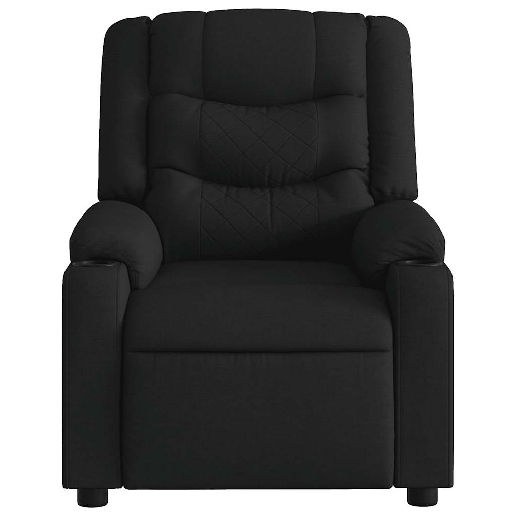 Relax Chair Black Fabric