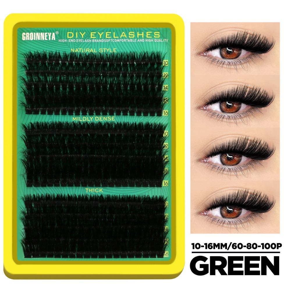Natural Look 3D Faux Mink Lash Wispy Style DIY Lash Extension Kit  Makeup Enhancement