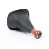 5/6 Speed Wood Grain Gear Shift Knob & Dust Boot for Volkswagen Passat B5 1996-2005 - Transmission Lever Durable Car Accessories