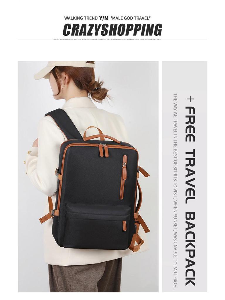 Cross-Border Multifunktionaler Laptop-Rucksack mit großer Kapazität - Erweiterbare Reise- & Freizeittasche