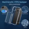 IPhone 16 Japanese and Korean Transparent Acrylic Card Bag 15pro Anti-fall Full Cover Protective Case