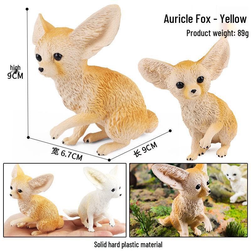 Desert Fox Family Educational Toy Model