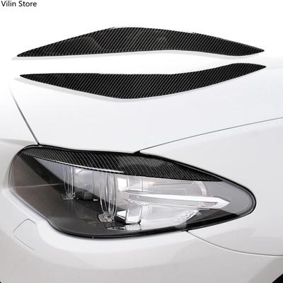 Moldura de Acabamento das Sobrancelhas dos Faróis Peça de Estilo Interior para BMW Série 5 F10