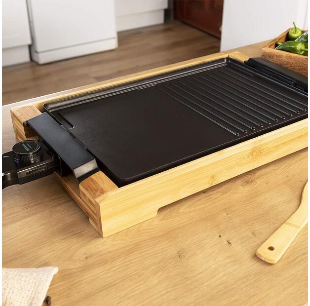 Электрогриль Cecotec Tasty & Grill 2000 Bamboo black (03058)
