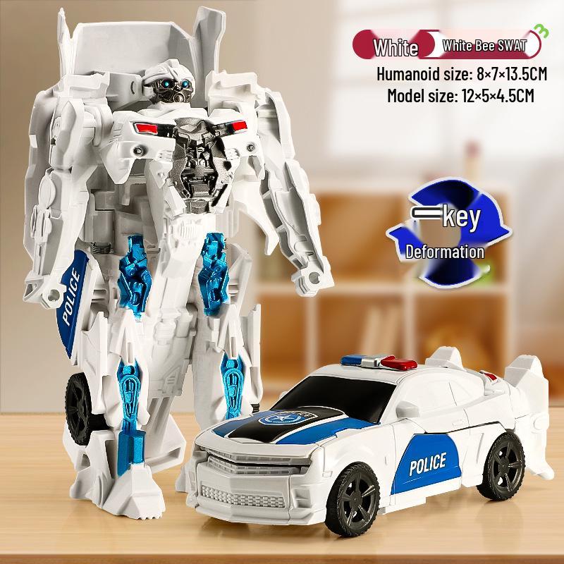 Transforming Toy Car Robot - Non-Alloy King Kong Model Optimus Bumblebee for Boys Ages 3-6