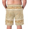 Men's Hawaiian Cargo Shorts Basic Casual Summer Outdoor Shorts