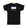 Gift T-Shirt : Nicaragua Flag Nicaraguan Country Expat
