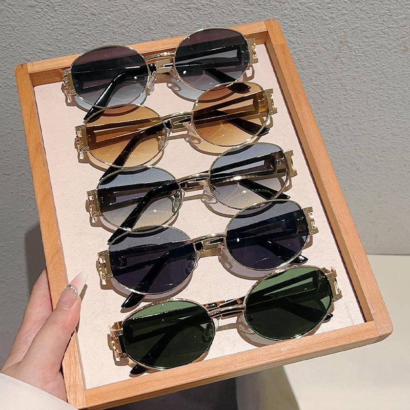 JYL TS Sunglasses UV Protection Ellipse Large Coin/3613
