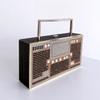 2024 Luxury Designer Full Diamond Evening Clutch Bag Ladies 3D Rhinestone Radio Handbag Fashion Party Shiny Crystal Shoulder Bag