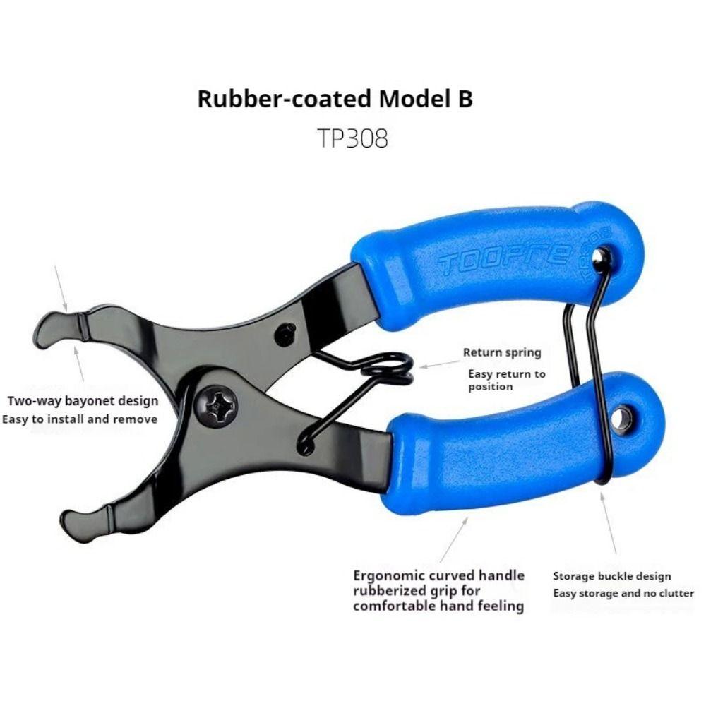 New Steel Bike Chain Quick Link Tool Durable Mini Mountain Bike Chain Clamp Pliers Bicycle Accessory Install Plier Repair Tools