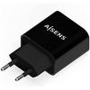 Chargeur USB-C - AISENS - A110-0538 - 20W - Noir - USB Power Delivery