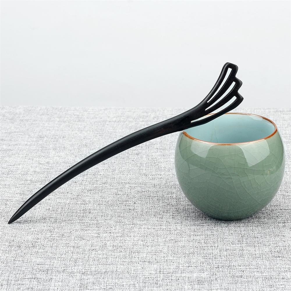 34 Styles Natural Black Sandalwood Hair Sticks High Quality Hairpin for Women Girls Antiquity Chopstick Shaped Hair Clip Jewelry
