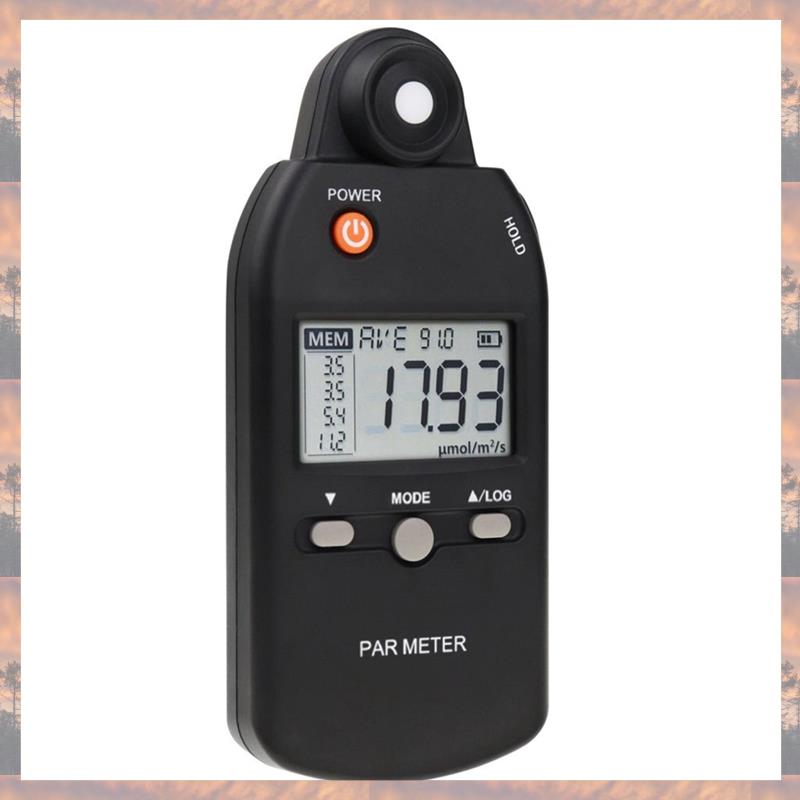 

2025 Trend PAR Meter Illuminance Meter PPFD Quantum Sensor Full-Spectrum Record Function Indoor Outdoor Plant Light Meter