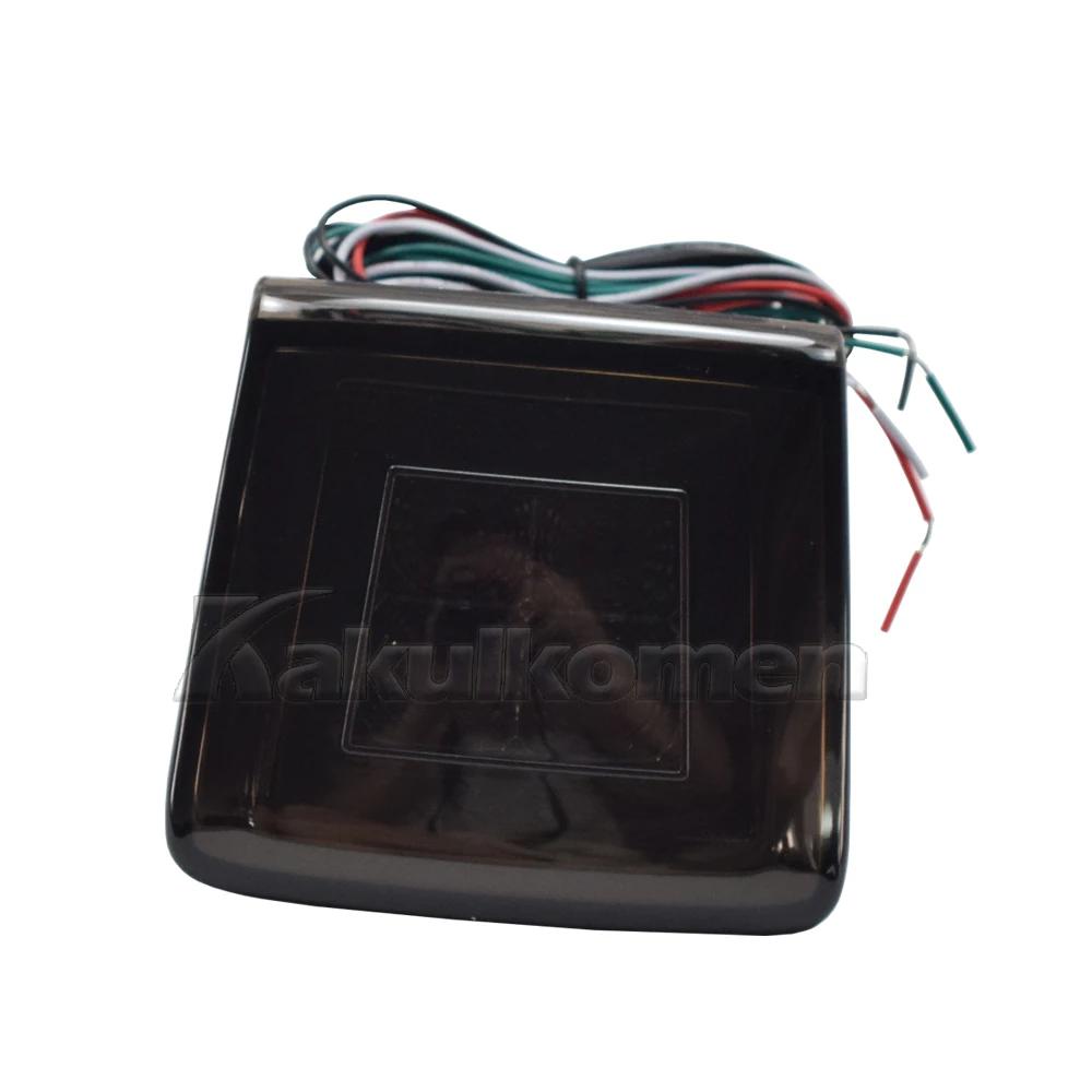 Красный Стоп-сигнал/Задний противотуманный фонарь и Белый светодиод в качестве фонаря заднего хода Светодиодный комплект противотуманных фар в бампер для Nissan 370Z 2009-2016 и Juke Nismo 2013-17 Smoked Lens