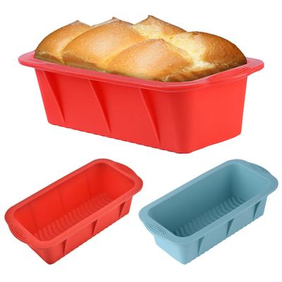Ekmek Kalıbı Yapışmaz BPA İçermeyen Pişirme Tepsisi Ev Yapımı Somun Kek Tost Köfte Gıda Sınıfı Kolay Kalıptan Çıkarılabilir Tekrar Kullanılabilir