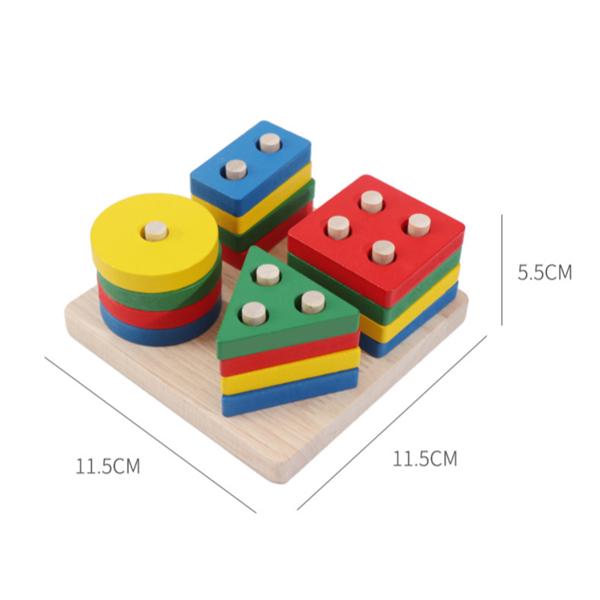 Spielzeug Lernspielzeug Holz Baby Montessori Frühes Lernen Bausteine Xylophon Alphabet Form Puzzles für Kinder Kinder