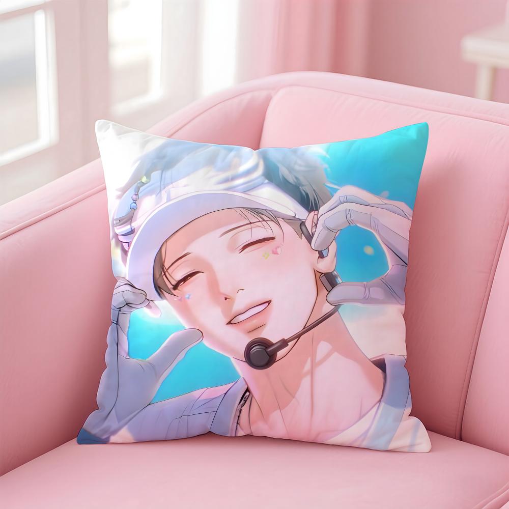 J-JINX Bl Comics Cushion Cover Comfortable Reversible Pillow Cover Ideal For Car Sofa Bedroom & Beyond