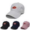 Naruto Dad Uzumaki Hat Akatsuki Logo Uchiha Obito Pain Embroidery Caps Baseball