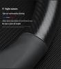 Changan Kuayue D5 Leather & Carbon Fiber Steering Wheel Cover, No-Sew Design