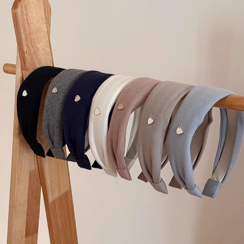 Stilvolles und vielseitiges breites Stirnband für Damen, perfekt für Herbst und Winter, einfache und einzigartige Haarspangen und Accessoires.