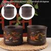 Dragon Phoenix Tea Cup Chinese Style Color-changing Purple Clay Tea Cup Anti-Scald Tea Brewer Tea Bowl Drinkware Tea Set