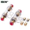 1Set 70A 80A AGU 10*38MM Fuse Holder Car Audio Refit Fuse Holder Car Stereo Audio Circuit Breaker Inline 30A 40A 50A 60A 100A Fuse Holders1