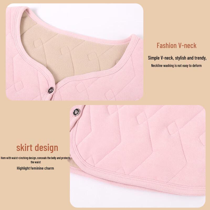 Langsha Women's Fleece-Lined Thermal Cardigan Vest