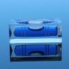 Blue Square Spirit Level Bubble 40*15*16mm  For Horizontal Level Ruler Bar Rule Maintenance Accessory 1PCS