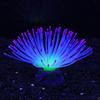 Silicone Simulation Coral Rainbow Sea Urchin Ball Aquarium Decor
