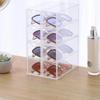 Acrylic Glasses Organizer Clear Sunglass Storage 4-Layer Tabletop Eyeglass Display Case Eyewear Collection Box For Jewelry Watch