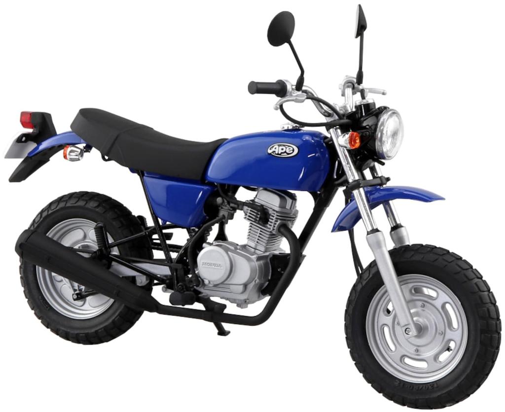 Aoshima Bunka Kyozai Scale The Bike Series 40 Honda HC07 Ape 100 Plastic Model Kit (AOSHIMA) 1/12 No. '06 (Motorcycle)
