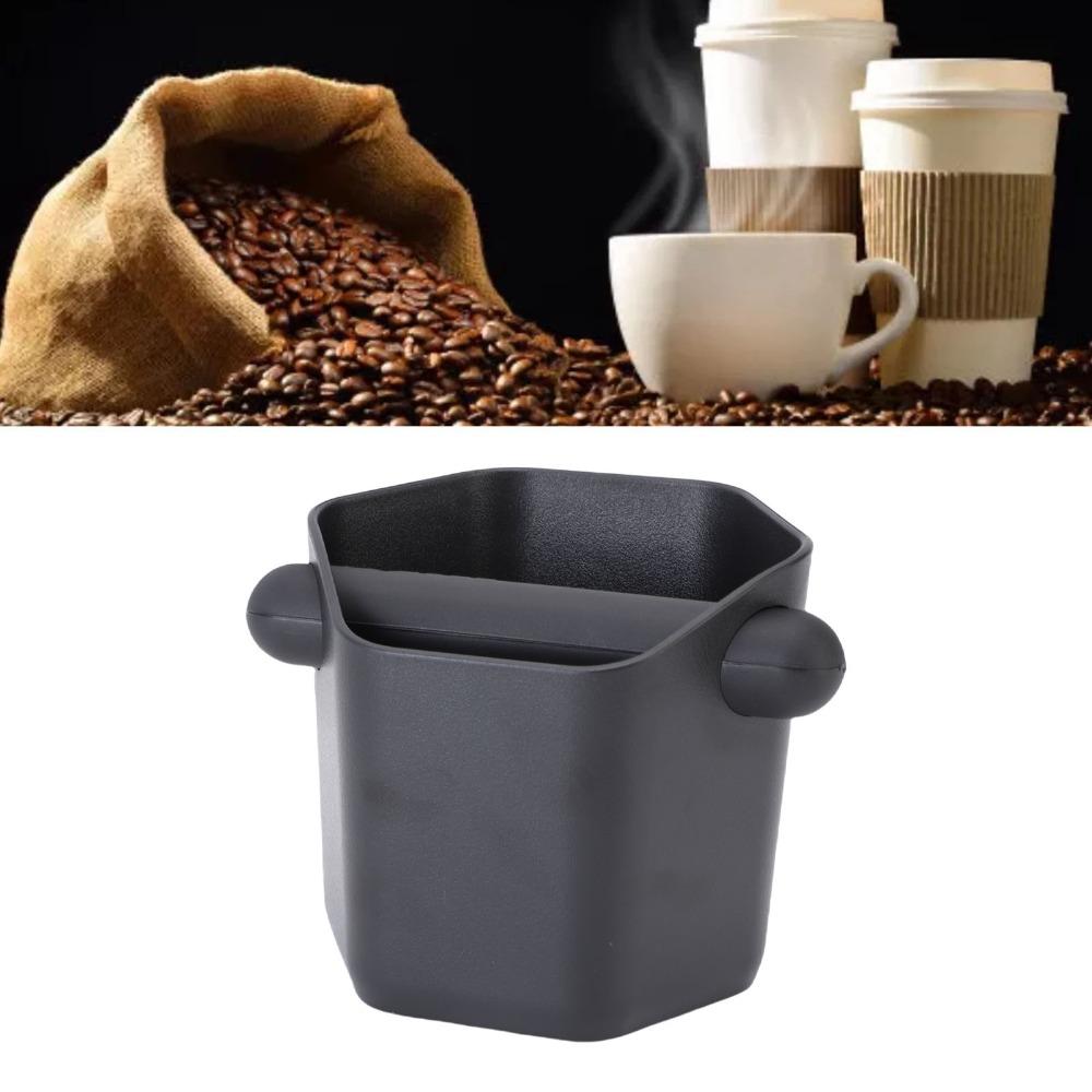 Hexagonal Prism Shape Coffee Ground Knock Box 580ML Capacity Espresso Knock Box Coffee Accessory