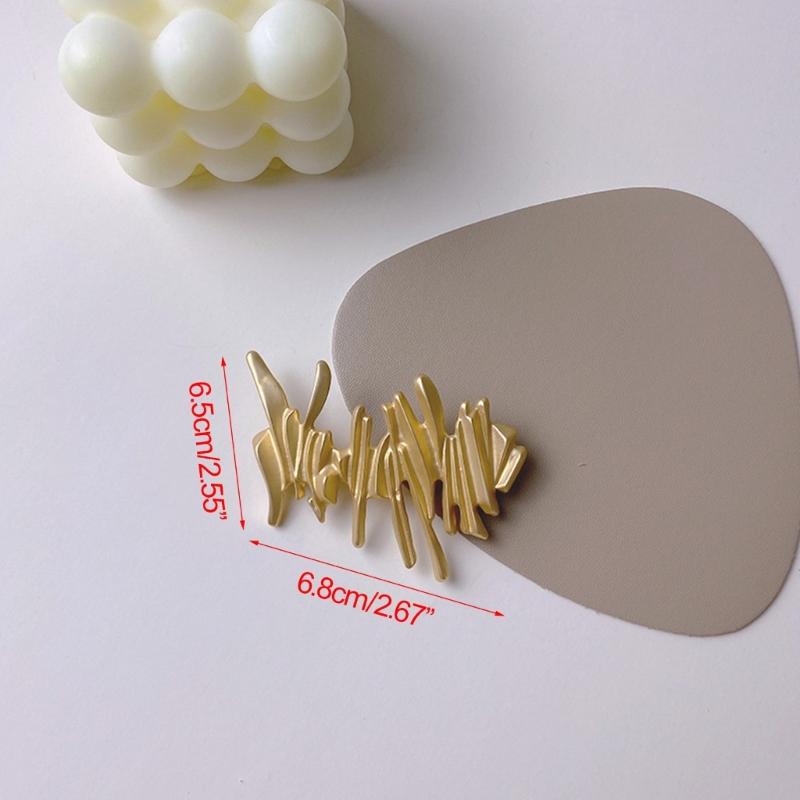 Geometric Metal Brooches Irregular Metal Brooches Geometric Metal Pin Irregular Metal Pins Alloy Material for Woman Girl