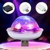 1pcs USB Dj Lamp Led Bar Night Light LED RGB Discos Stage Ing Projector Welcome Micro Crystal Ball Sound Party Atmosphere Lamp