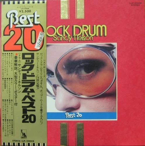 

LP Record SANDY NELSON - Rock Drum Best 20 LLP20008 LIBERTY 1974 Japan Obi Rock Used