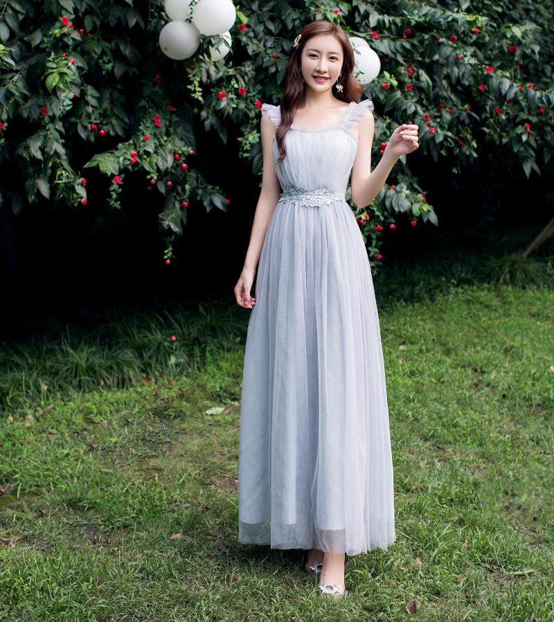 2025 Elegant Long Bridesmaid & Evening Dress for Women