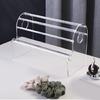Versatile Acrylic Hairband Display Rack Elegant Clear Headband and Jewelry Stand Holder for Dressing Table or Retail