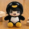Cartoon Penguin Girl Plush Toy, Standing Sitting Lying Stuffed Penguin Doll, Game Inspired Animal Costume Girl Collectible Plushie, Gift for Kids