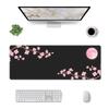 Glitter Gold Marble Mouse Pad Black White Swirl Fluid Vein Pattern Non Slip Desk Mat Gamers Office Home Keyboard Desktop Decor