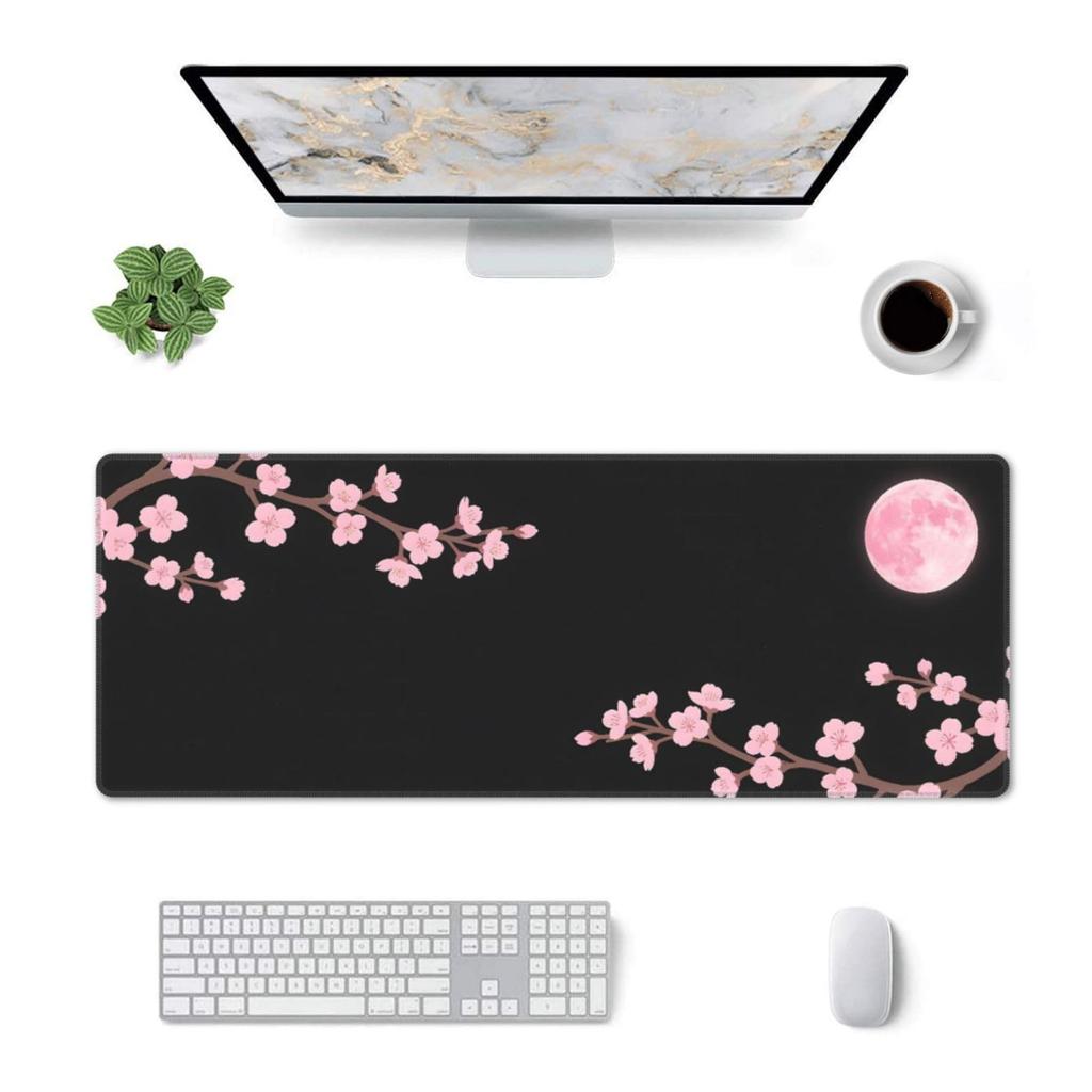 Glitter Gold Marble Mouse Pad Black White Swirl Fluid Vein Pattern Non Slip Desk Mat Gamers Office Home Keyboard Desktop Decor