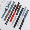 Soft Silicone Band for Apple Watch 9 8 7 6 Ultra 2 49mm 46mm 44mm Sport Waterproof Watch Strap for Iwatch Series 5 4 SE Bracelet