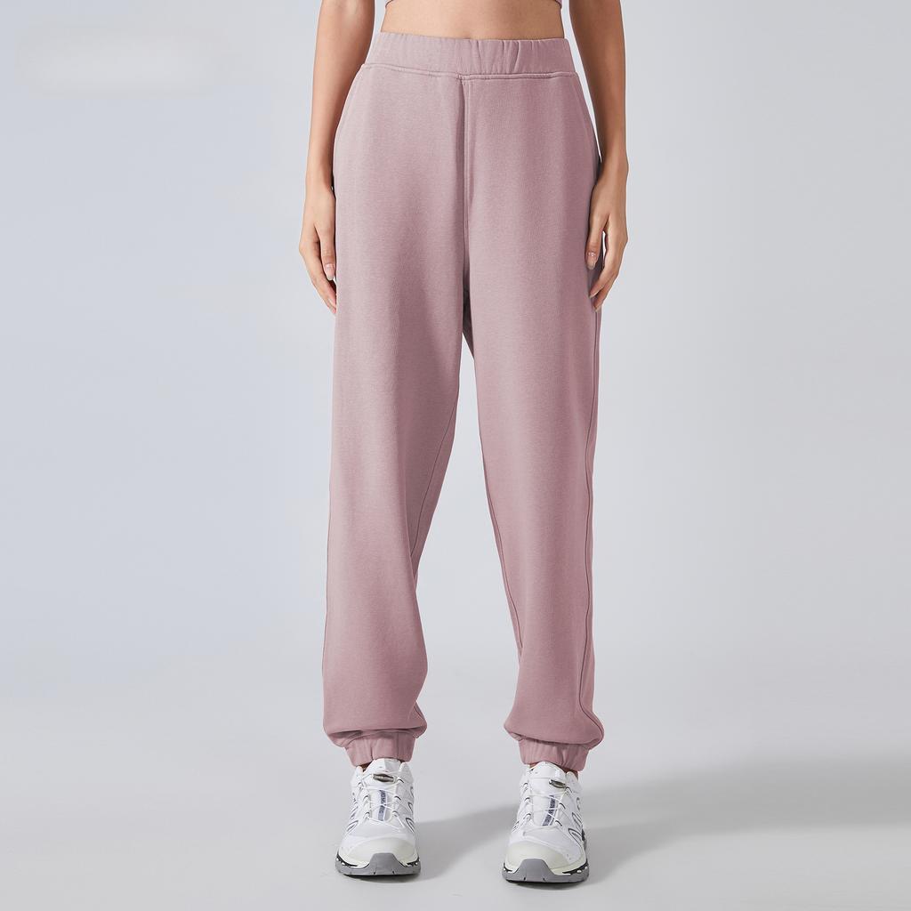 Sports Sweatpants for Women In Autumn and Winter New Loose Feet Casual Trousers Versatile High-waisted Running Fitness Pants