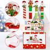 7pcs Christmas Appliance Handle Covers Kitchen Holiday Decor Microwave Fridge Oven