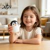 Bright Color Squeeze Toy with Cuet Penguin Shape Fidget Stress Relief TPR Material Sensory Soft Figure for Kids Teens Adults Cute Animal