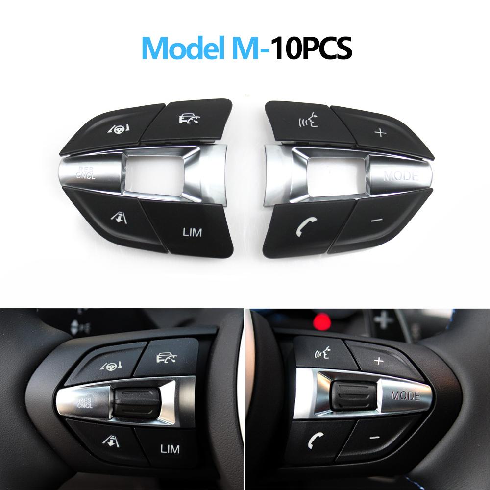 Car M Sport Steering Wheel Multifunction Buttons Knob For BMW F10 F11 F30 F31 F34 F01 F02 F06 F12 F25 F26 F15 F16 M2 M3 M4 M5